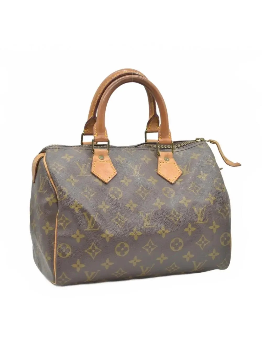 $1490 1989 Louis Vuitton Speedy 25 Brown Monogram MI8911